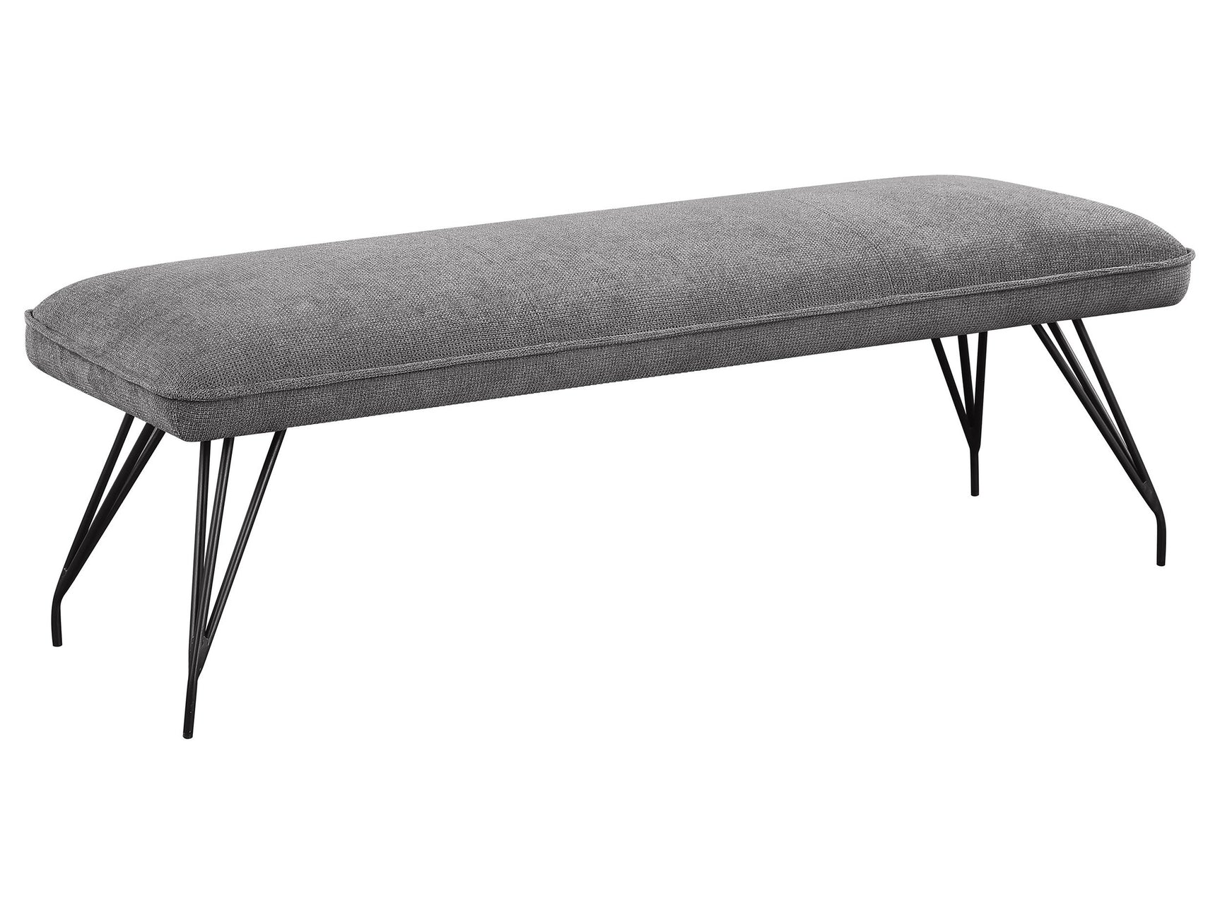 Dodson Grey Dining Bench - Ornate Home