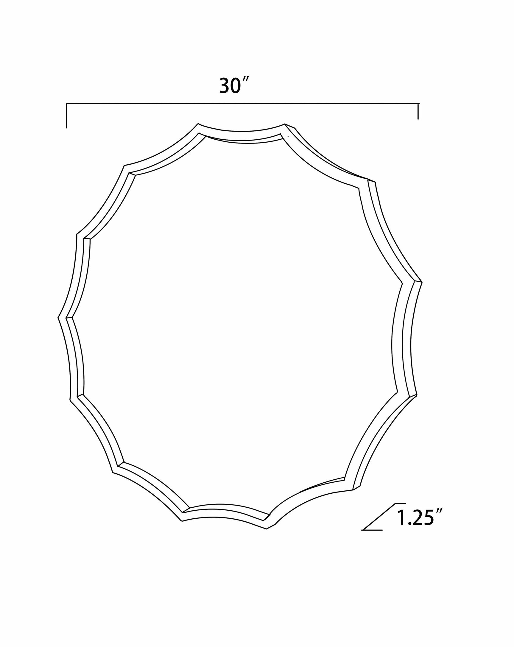 Doerun Mirror - Ornate Home