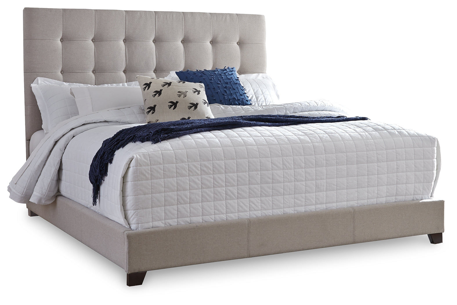 Dolante Queen Upholstered Bed - Ornate Home