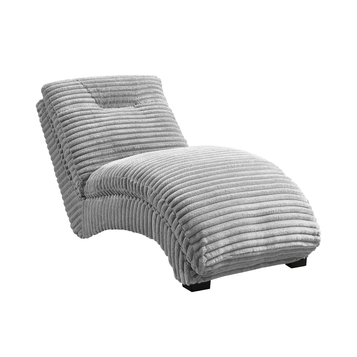 Dominick II Masis Silver Chaise - Ornate Home
