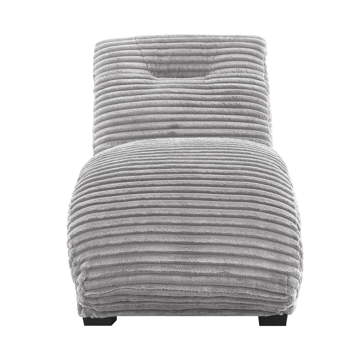 Dominick II Masis Silver Chaise - Ornate Home