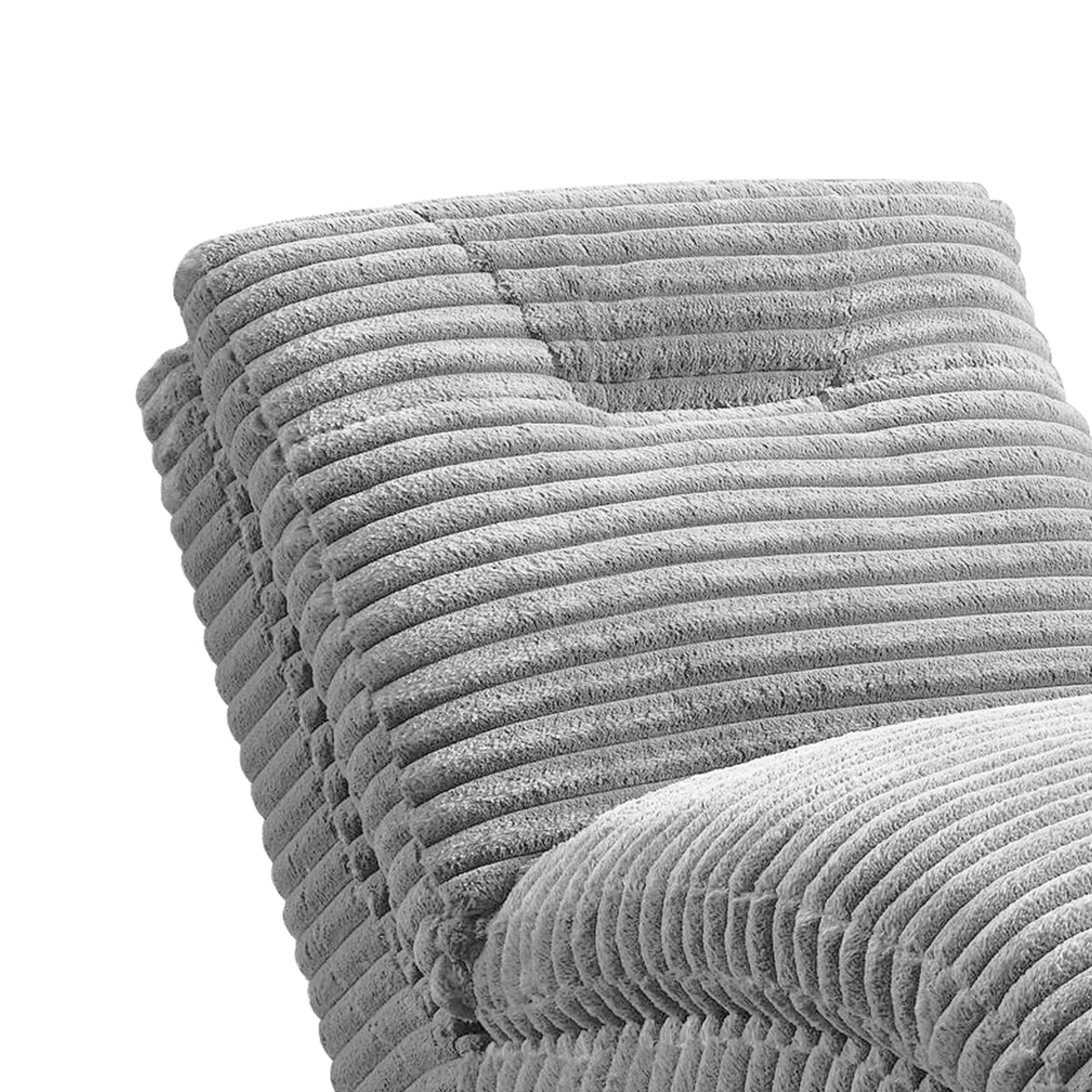 Dominick II Masis Silver Chaise - Ornate Home