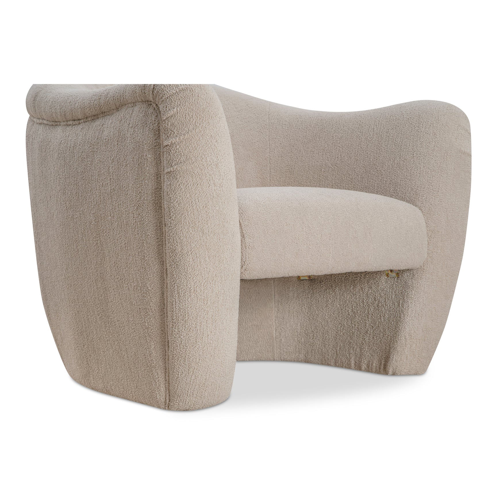 Domino Beige Accent Chair - Ornate Home