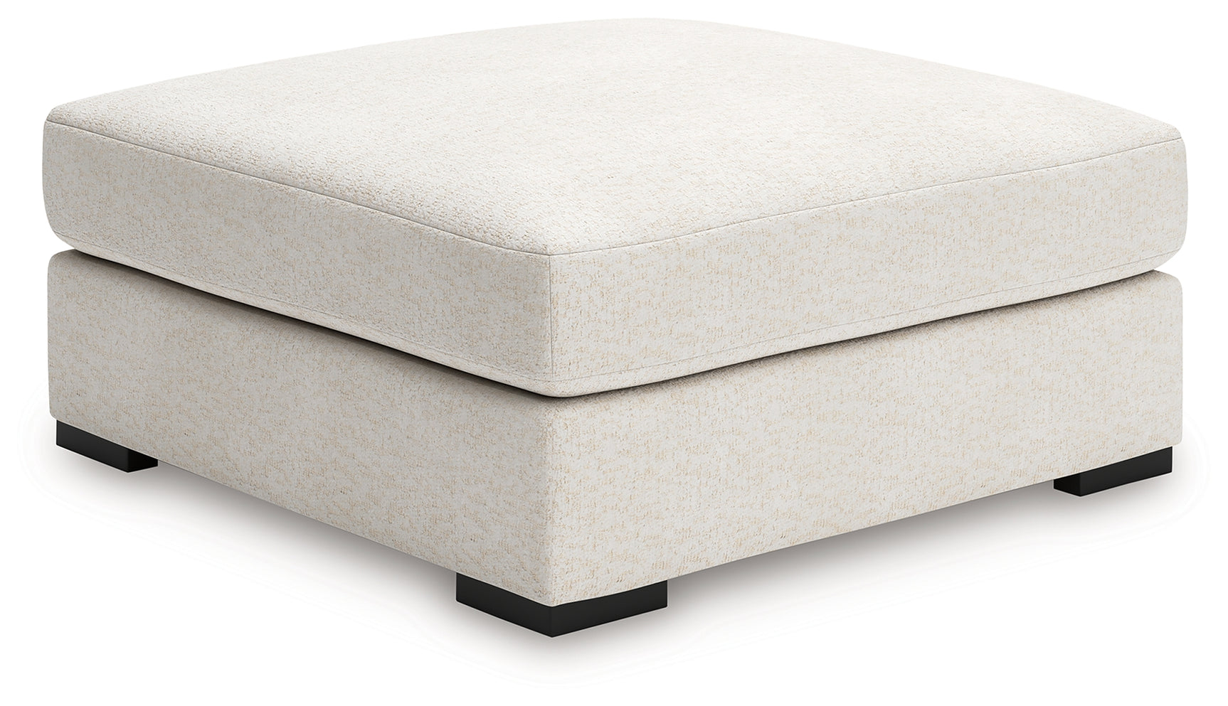 Donelson Creek Vanilla 5-Piece Sectional and 2 Oversized Ottomans (Online Special Price) - Ornate Home