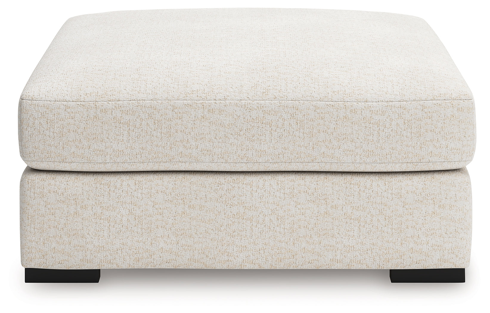 Donelson Creek Vanilla Oversized Accent Ottoman - Ornate Home