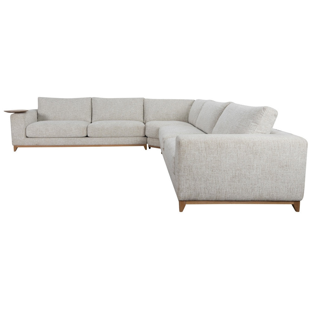 Donovan Sand Sectional - Ornate Home