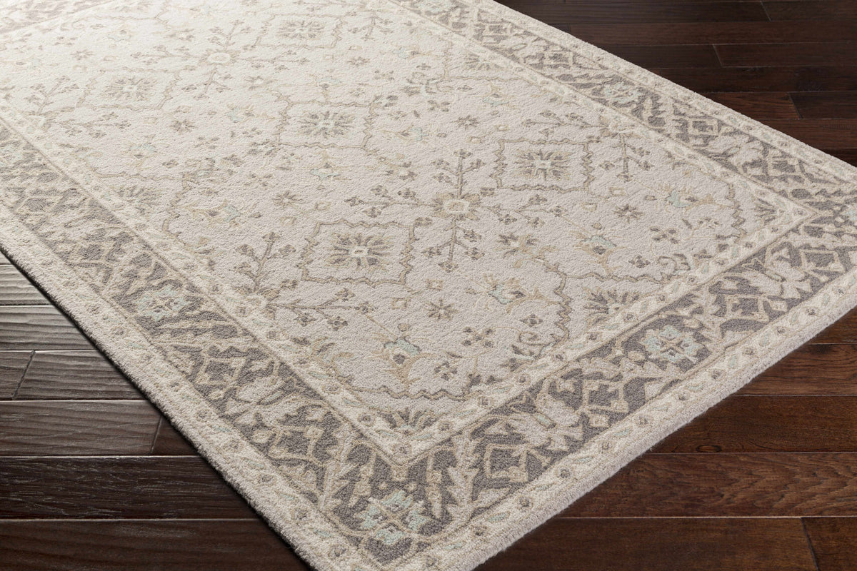 Dooling Light Brown Wool Carpet - Clearance - Ornate Home