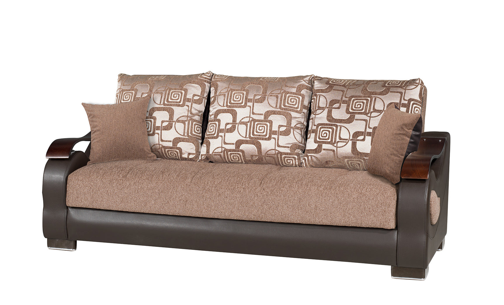 Dorian Sport Brown Living Room Set / 2pc - Ornate Home