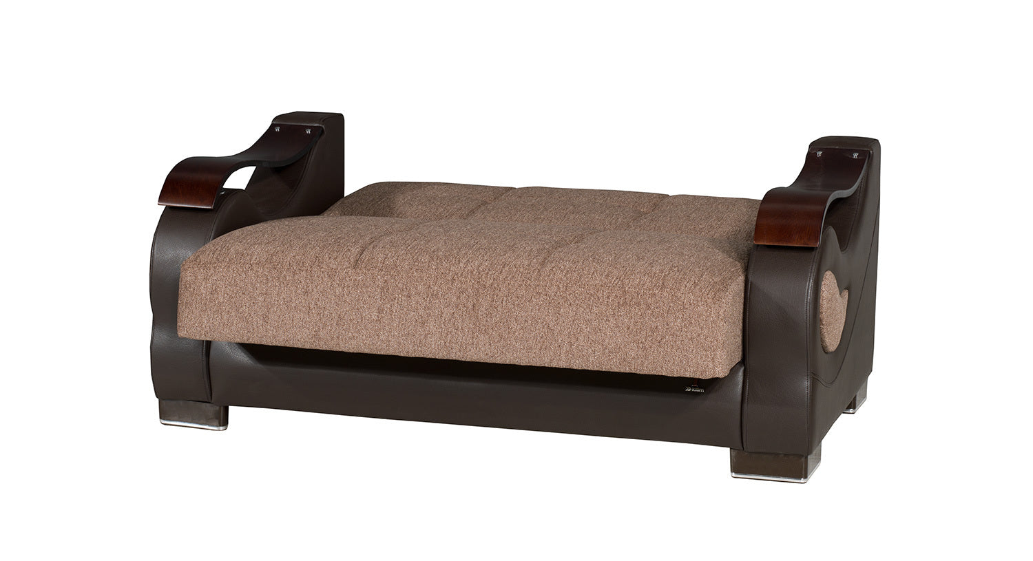 Dorian Sport Brown Loveseat - Ornate Home