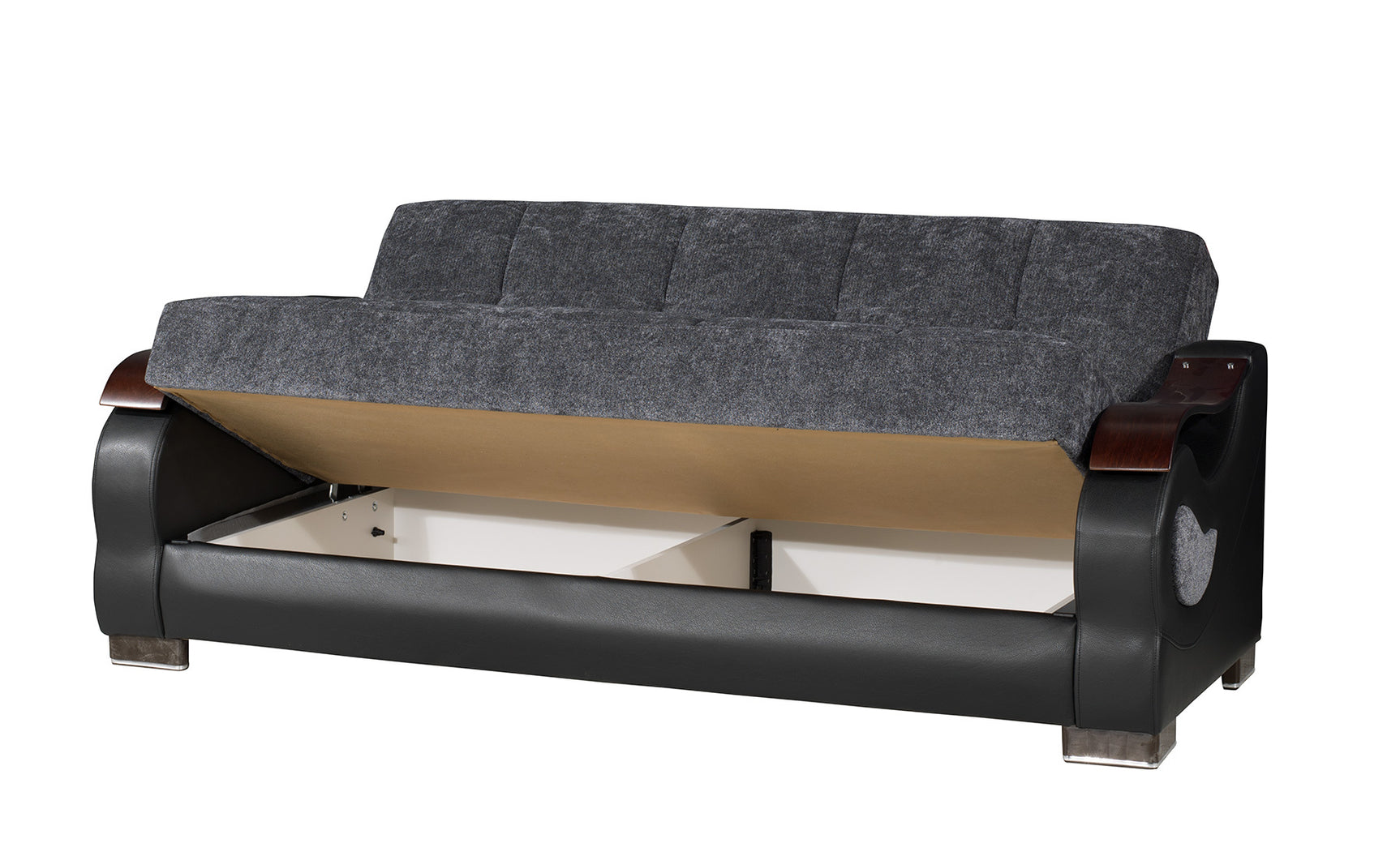 Dorian Sport Gray Full Sleeper Sofa - Ornate Home