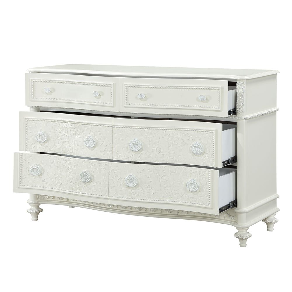 Dorothy Ivory Dresser - Ornate Home