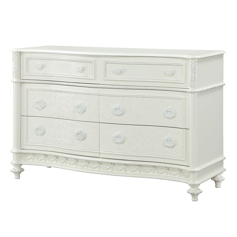Dorothy Ivory Dresser - Ornate Home