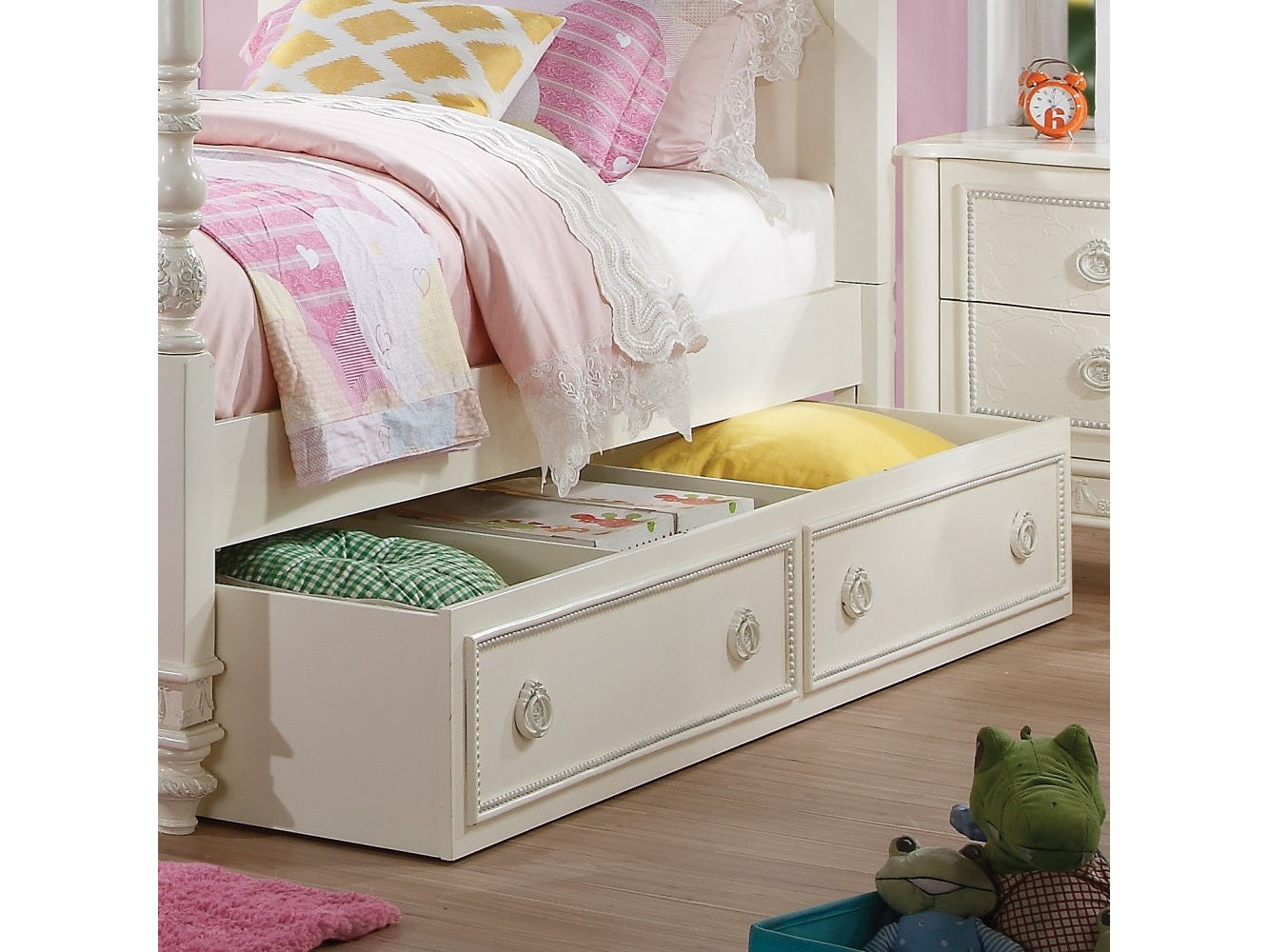 Dorothy Ivory Trundle (Twin) - Ornate Home