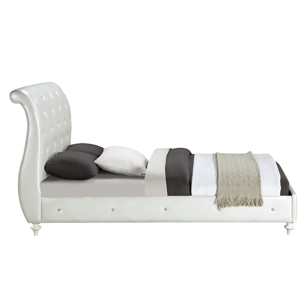 Dorothy Ivory Twin Bed - Ornate Home