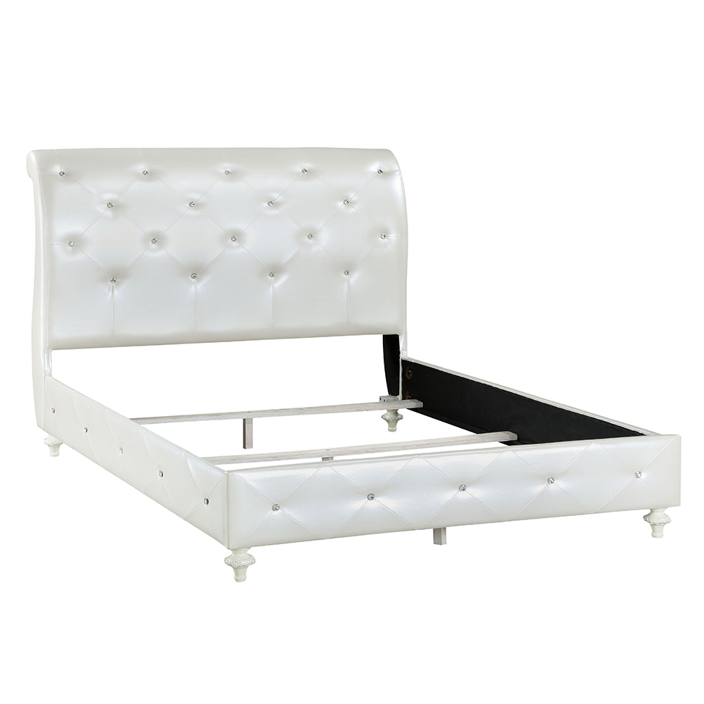 Dorothy Ivory Twin Bed - Ornate Home