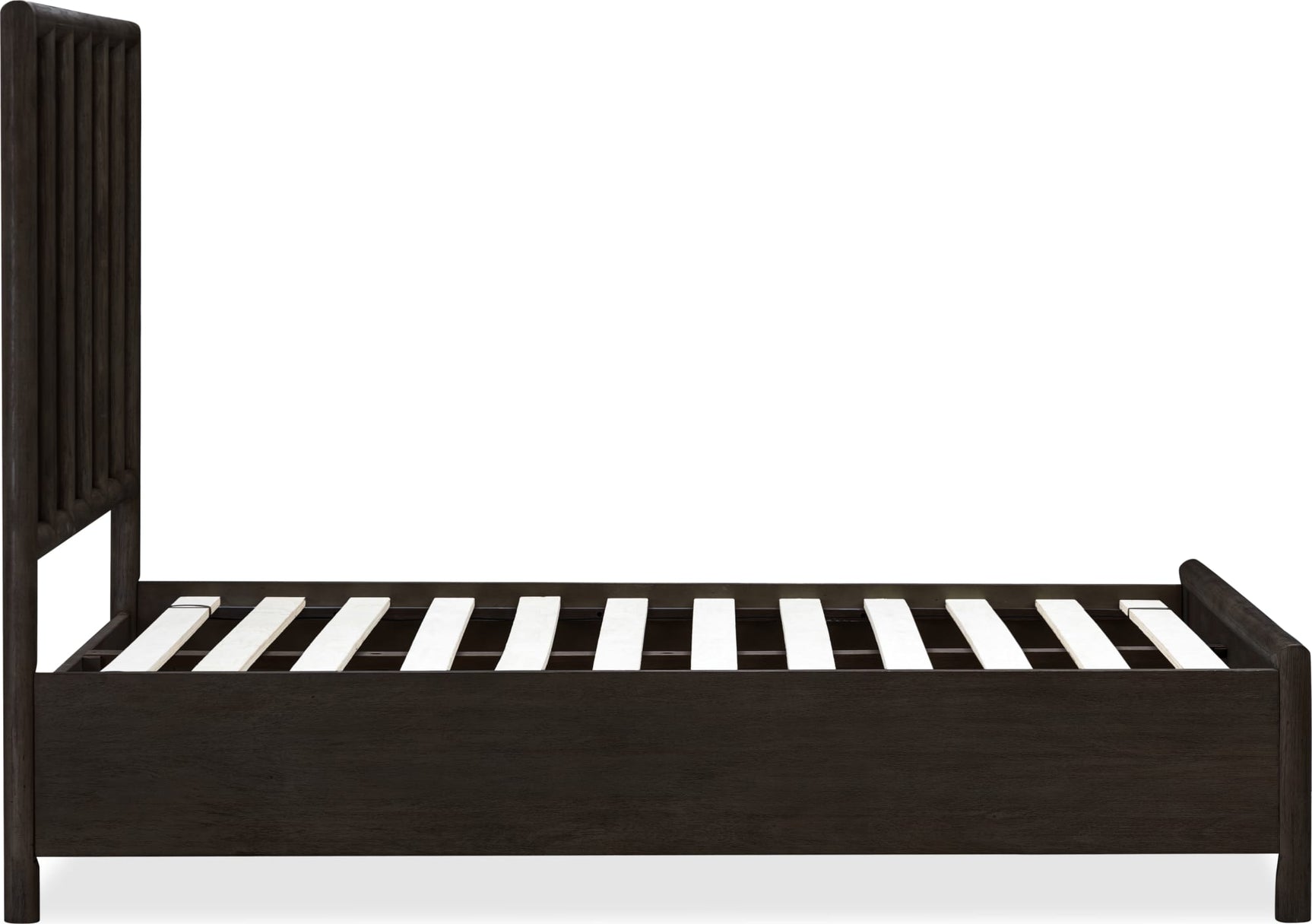 Dorsey Basalt Grey Queen Wooden Panel Bed - Ornate Home