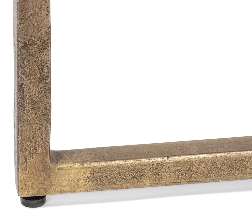 Dorsey Bronze Round Side Table - Ornate Home