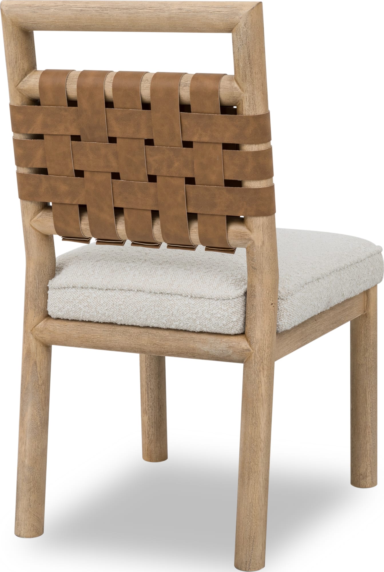 Dorsey Ginger/Ricotta Woven Dining Chair - Ornate Home