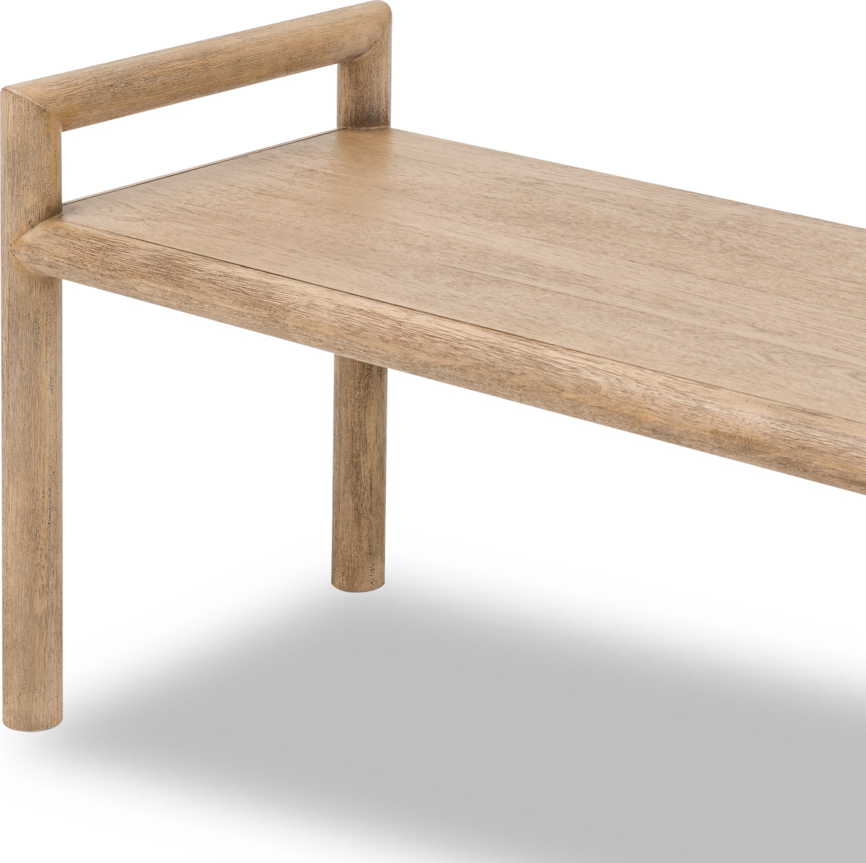 Dorsey Granola Wood Bench - Ornate Home