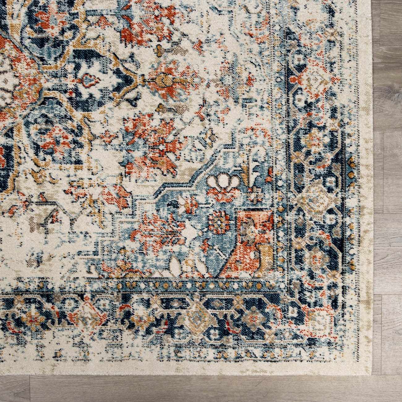 Dorval Traditional Outdoor Rug - Ornate Home