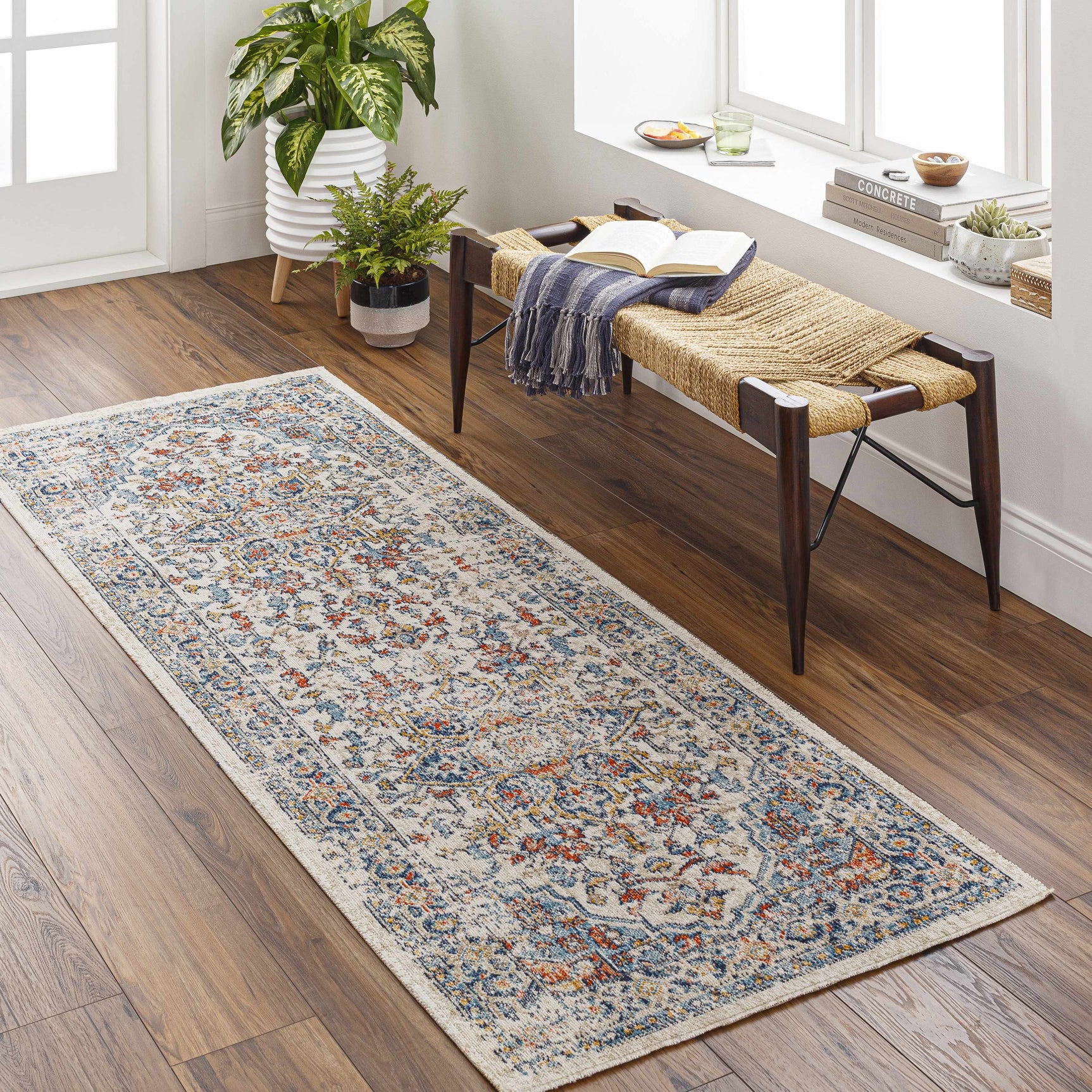 Dorval Traditional Outdoor Rug - Ornate Home