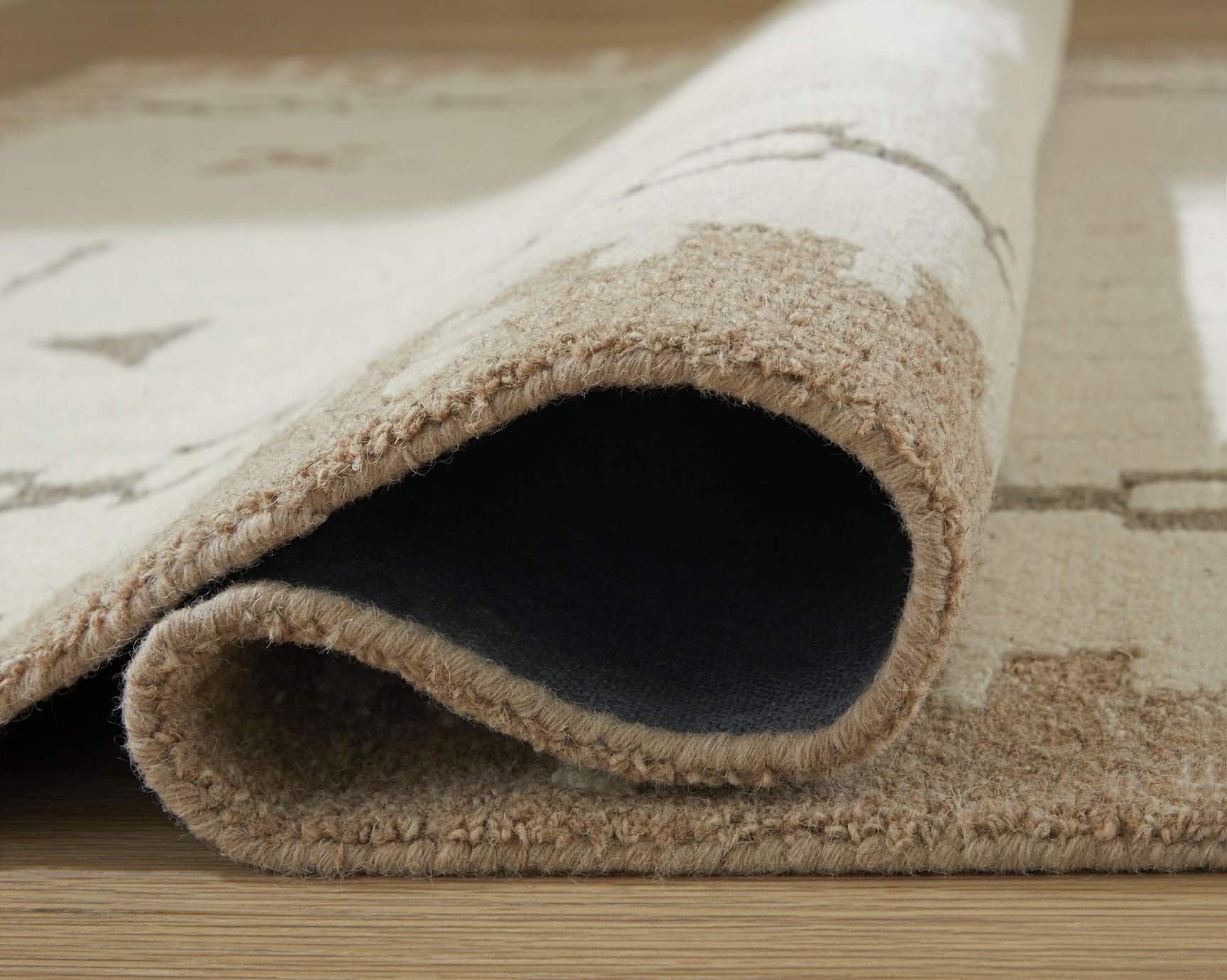 Dot Cream/Brown/Taupe Medium Rug - Ornate Home