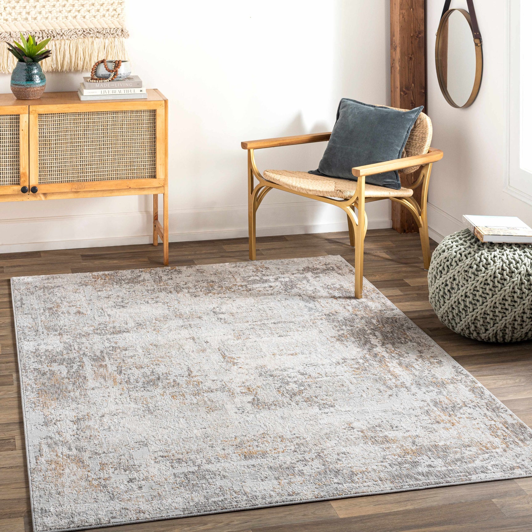 Dowell Luxe Textured Area Rug - Ornate Home