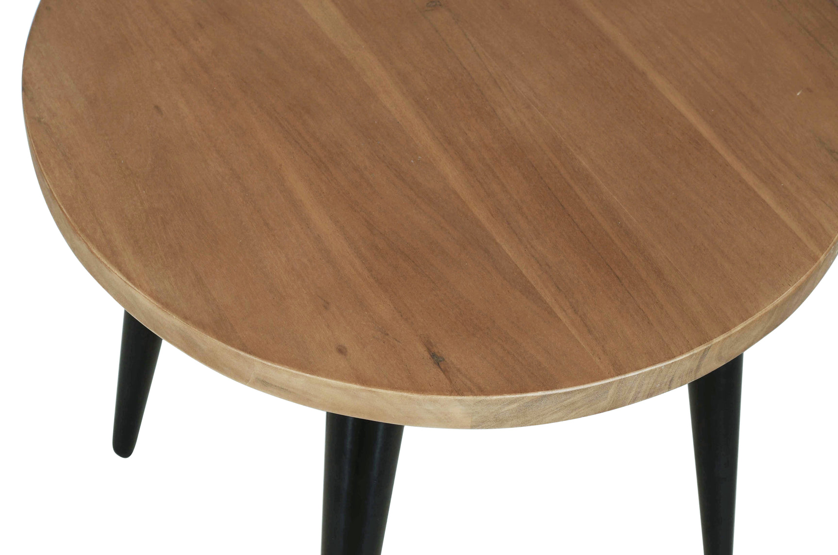 Prelude Suede Round End Table