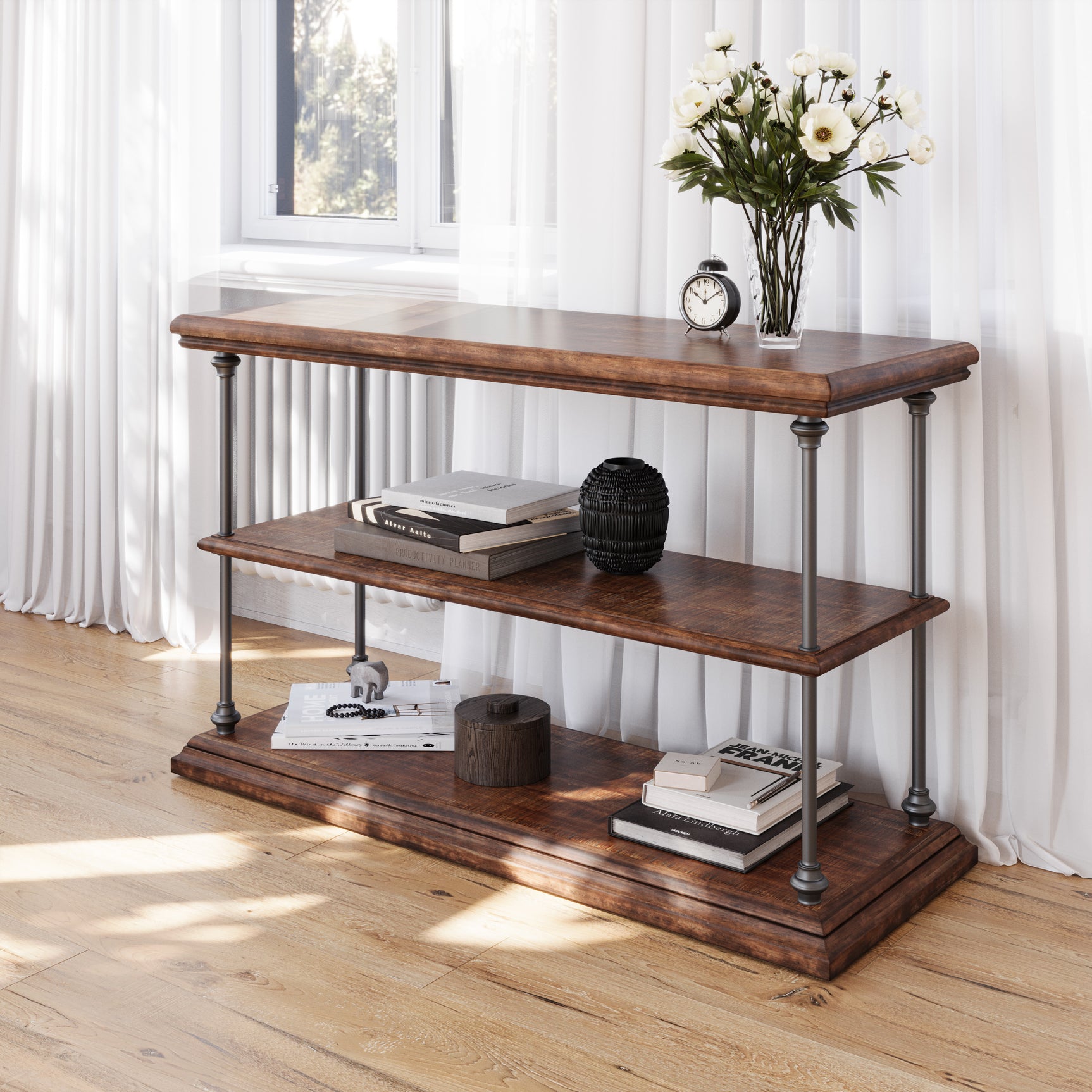 Larson Brown Lartson Sofa Table