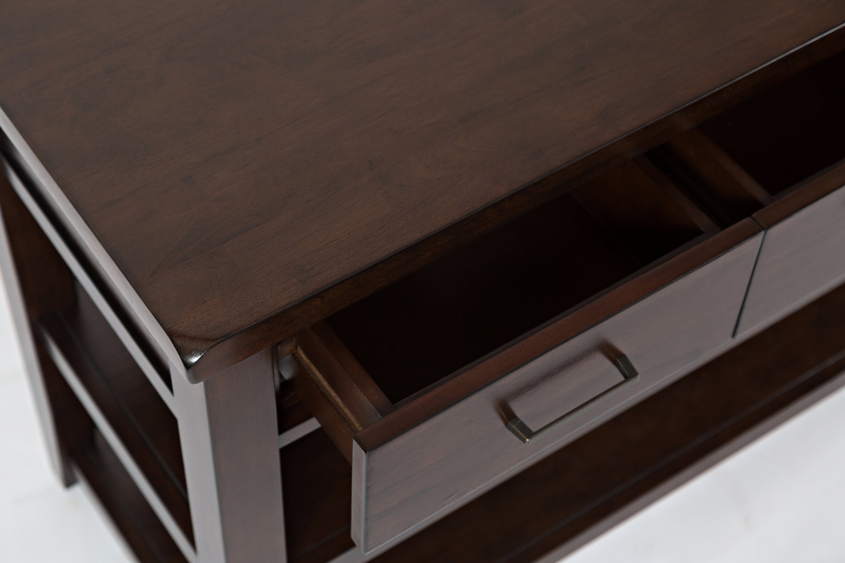 Twin Cities Dark Brown Sofa Table