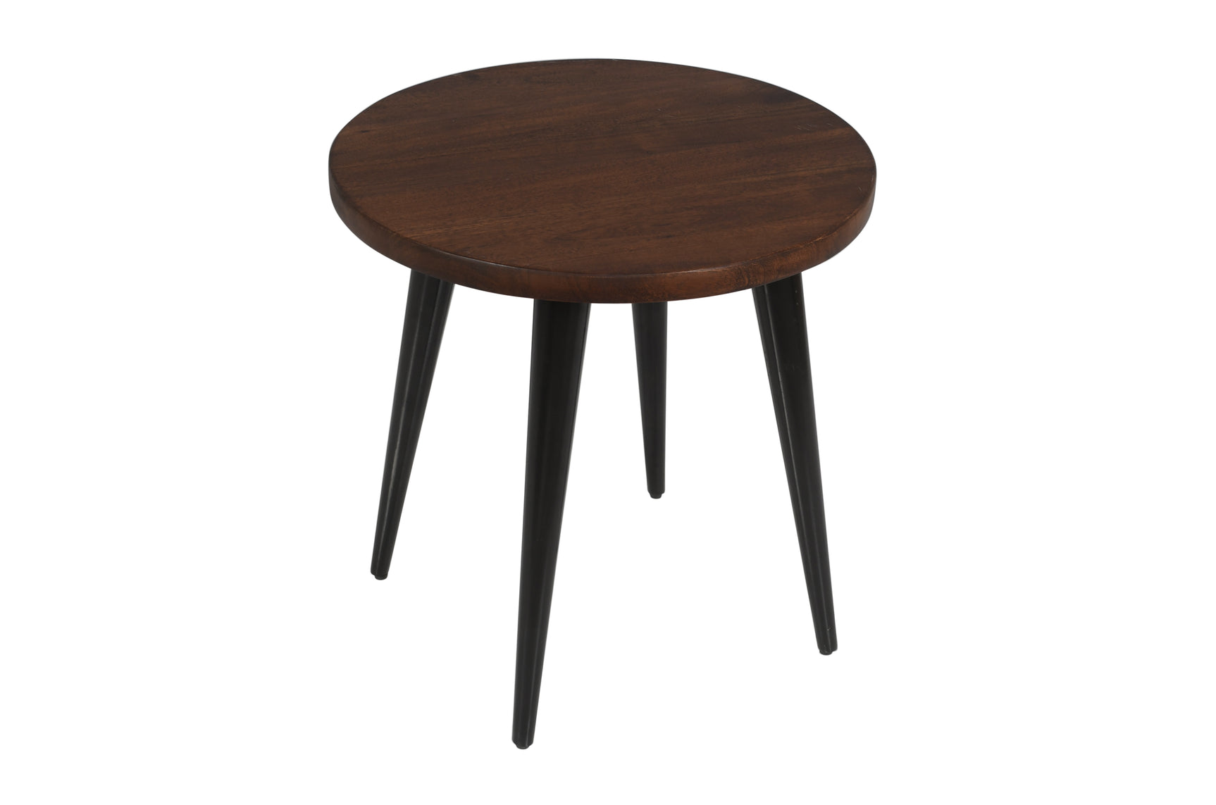 Prelude Walnut Round End Table