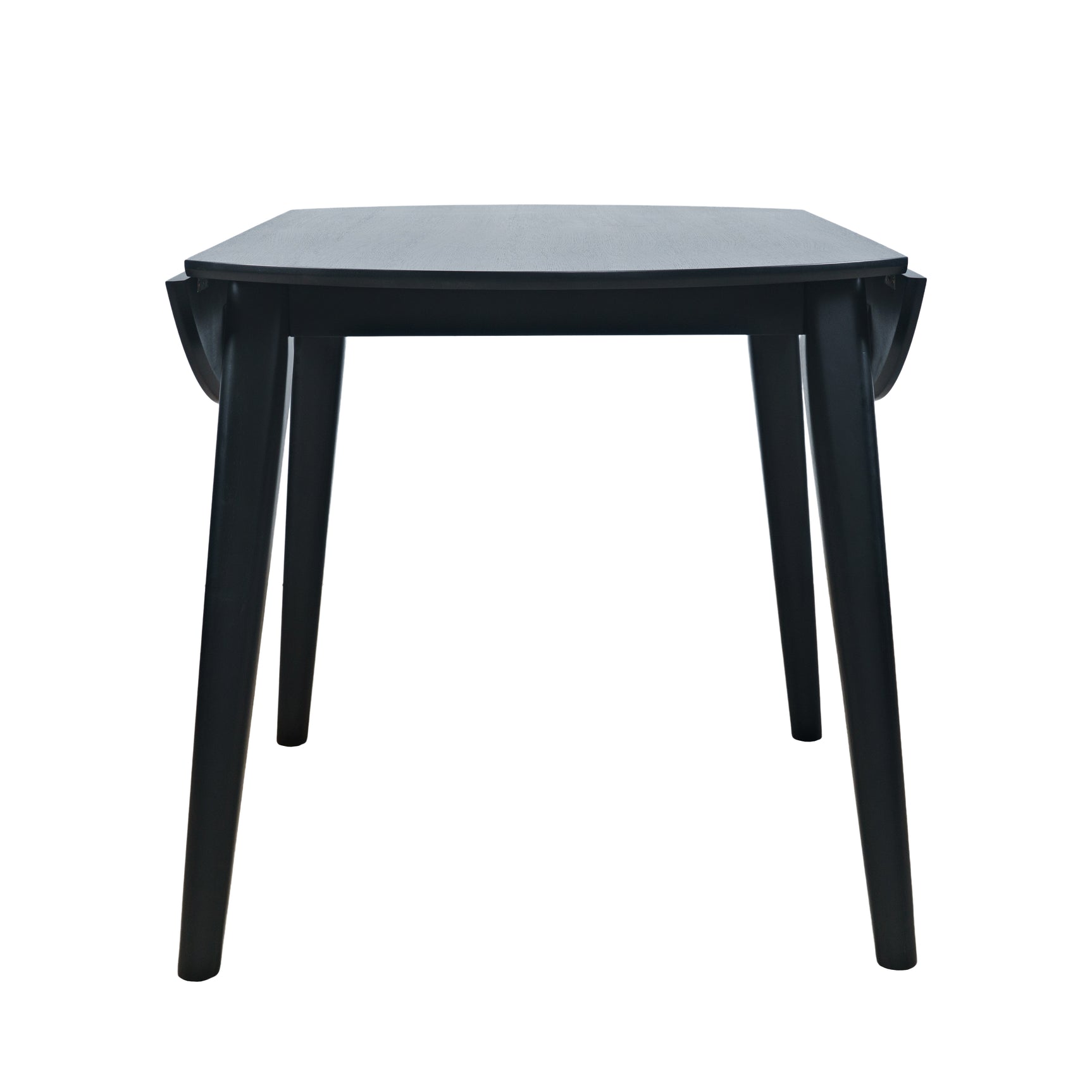 Percy Black Drop Leaf Dining Table