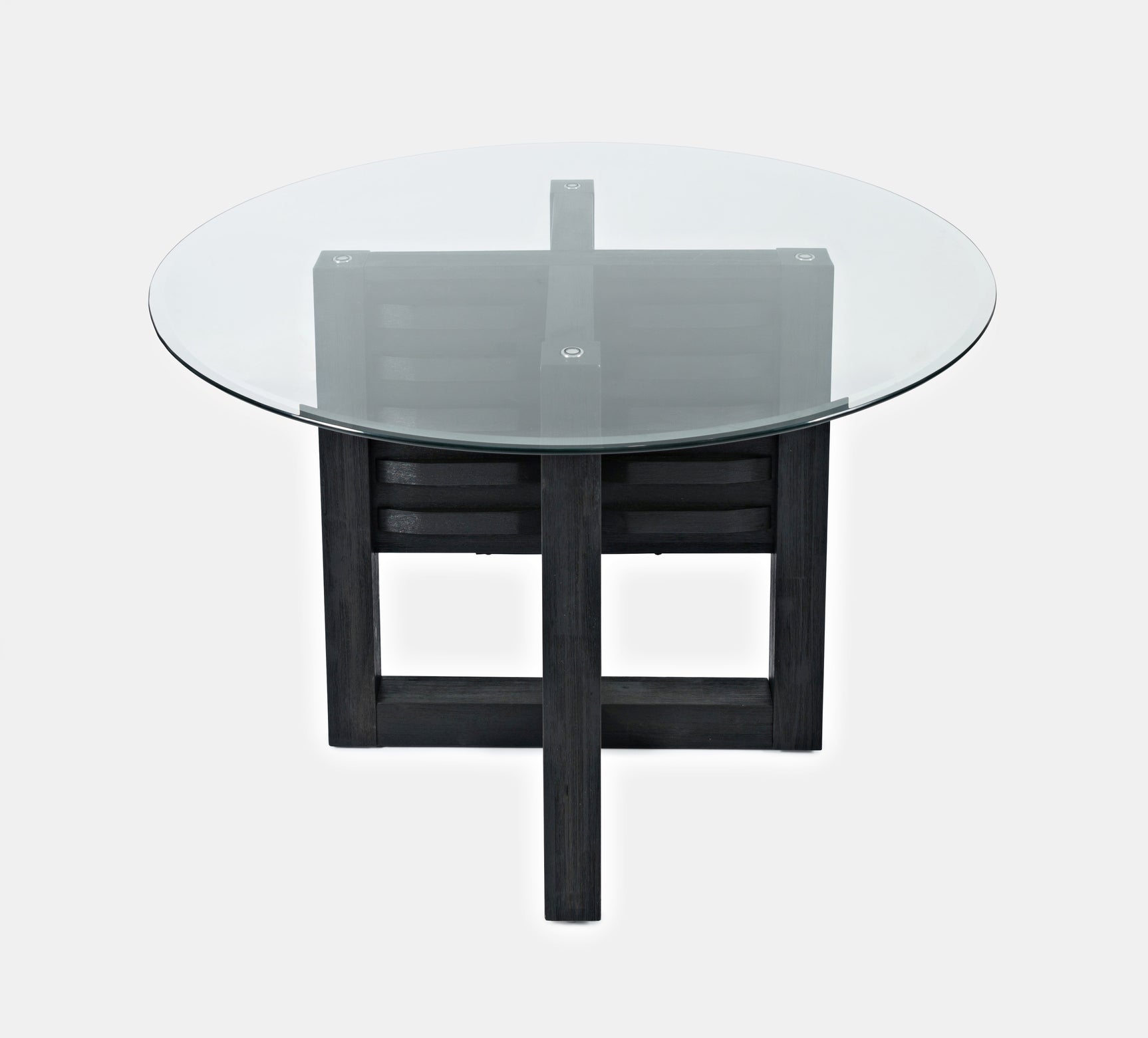 Altamonte Dark Charcoal Round Dining Table