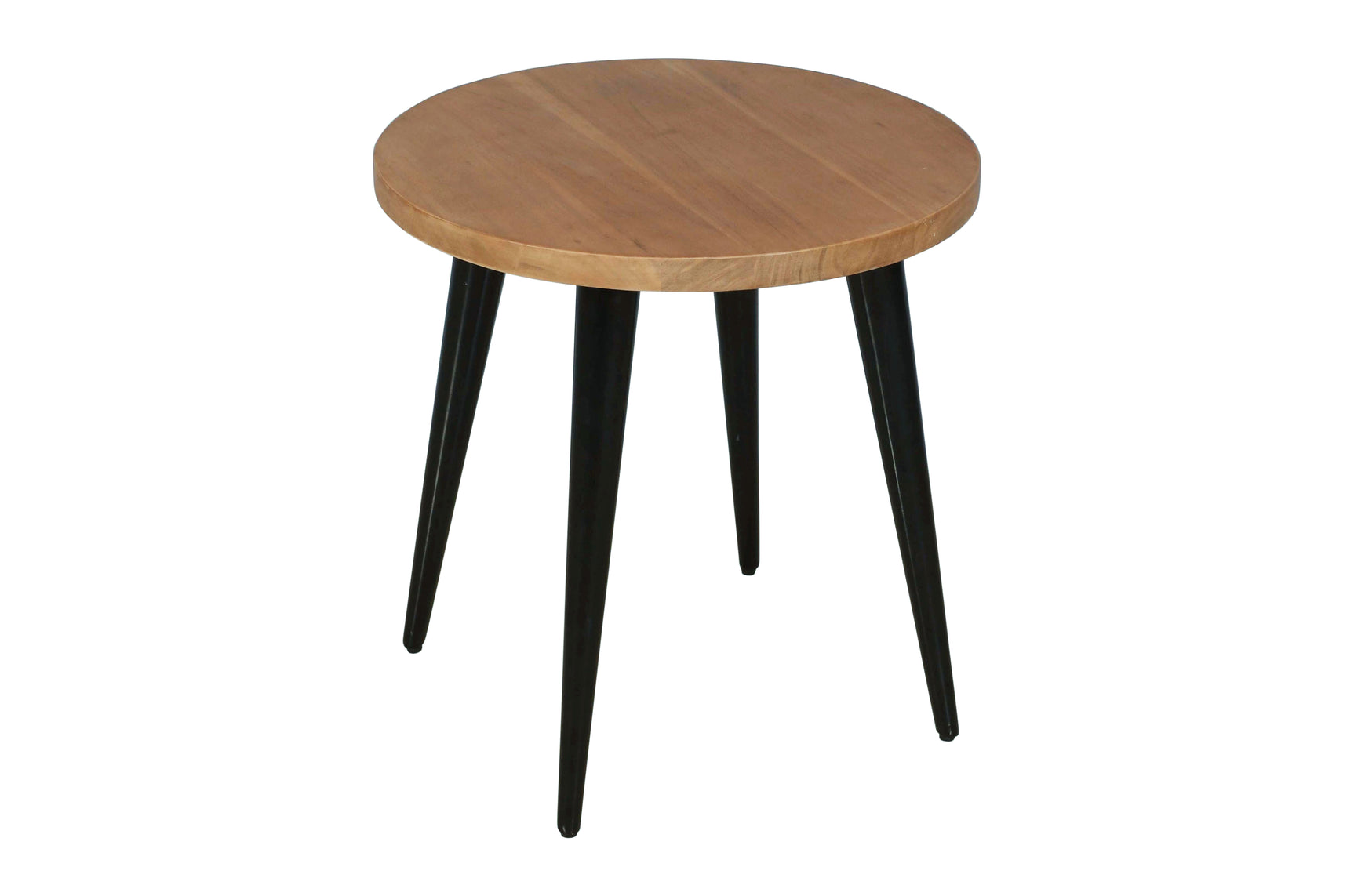 Prelude Suede Round End Table