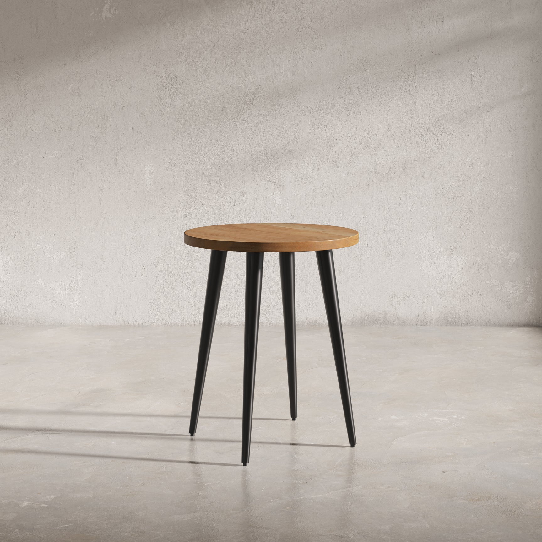 Prelude Suede Round End Table