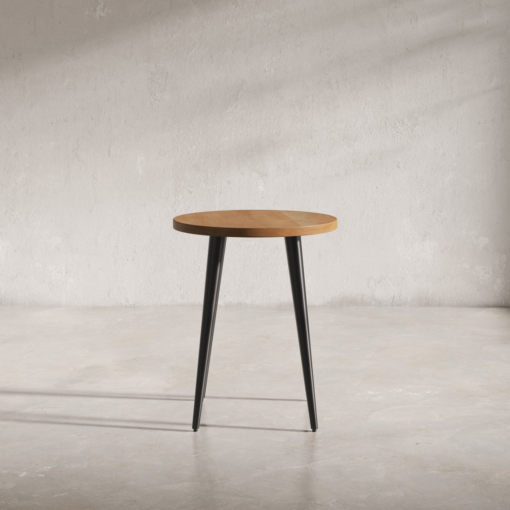 Prelude Suede Round End Table