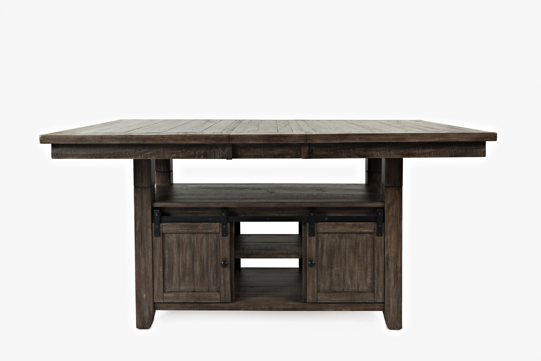 Madison County Barnwood High/Low Ext Dining Table