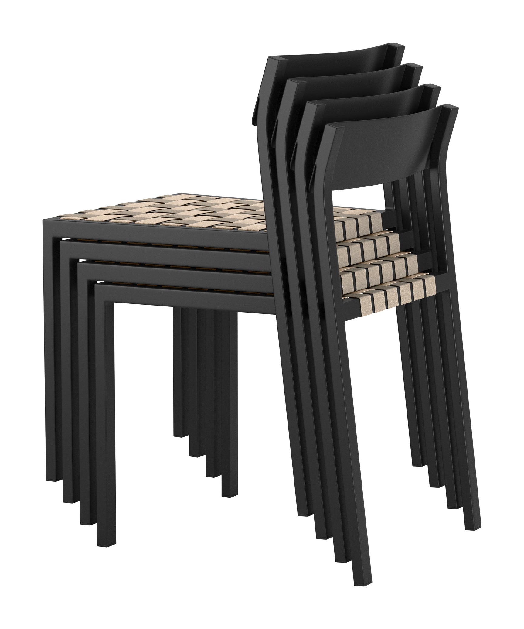Draco Black Dining Chair (Set of 2)