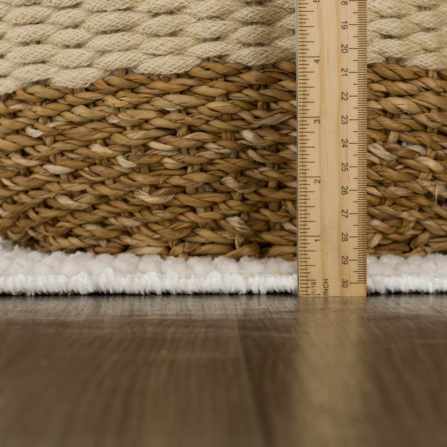 Drago White Washable Area Rug - Ornate Home