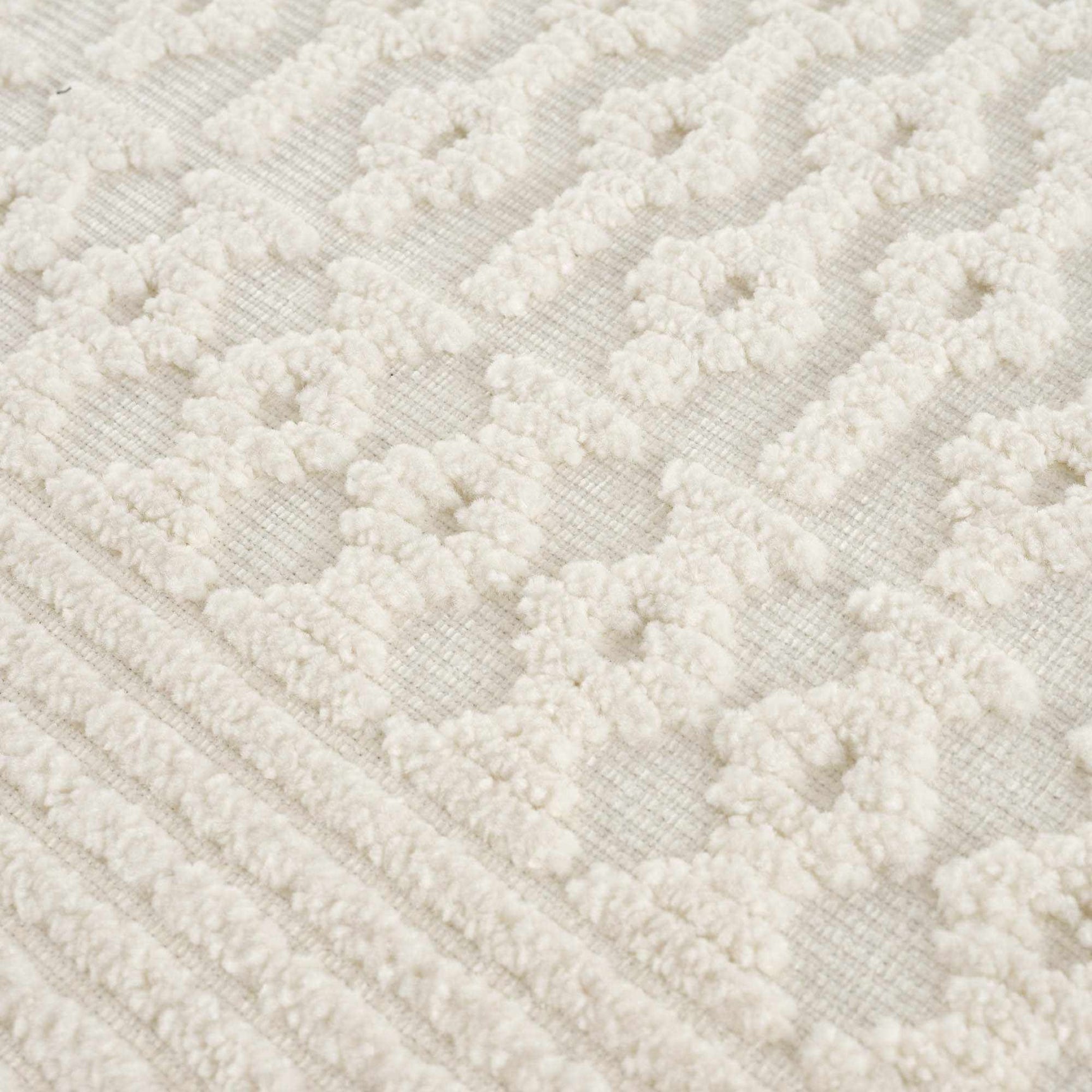 Drago White Washable Area Rug - Ornate Home