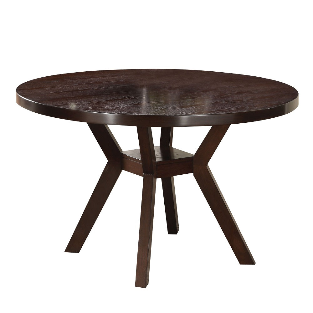 Drake Round Dining Table in Espresso 16250 - Ornate Home