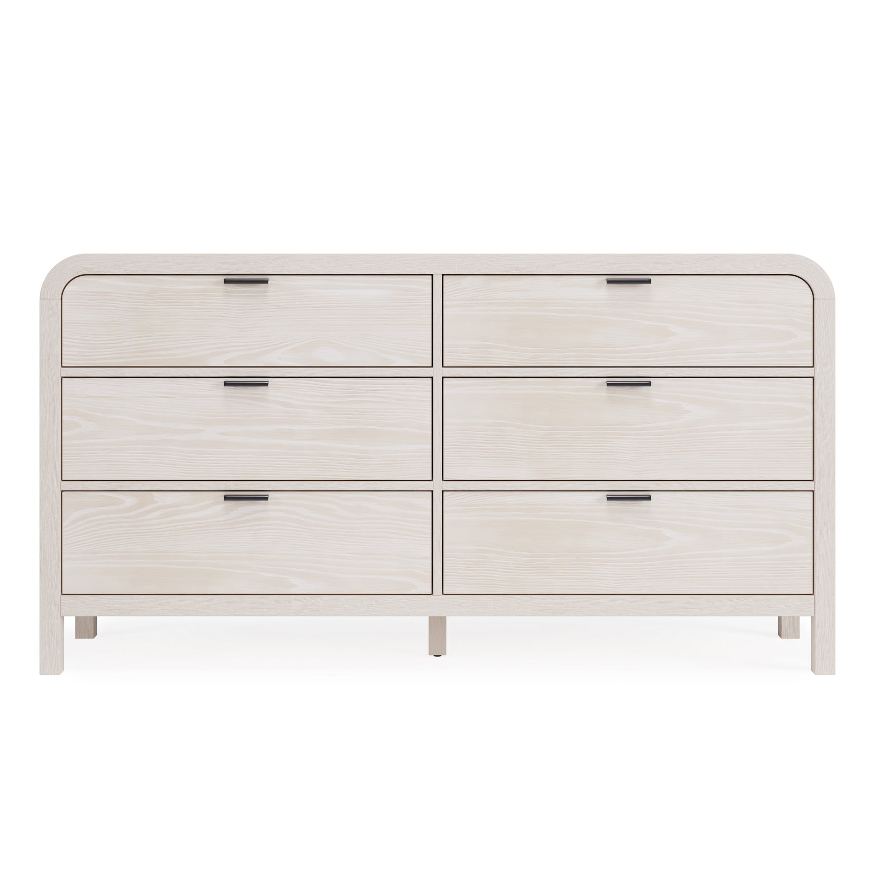 Drake Six Drawer Dresser in Sugar - Ornate Home