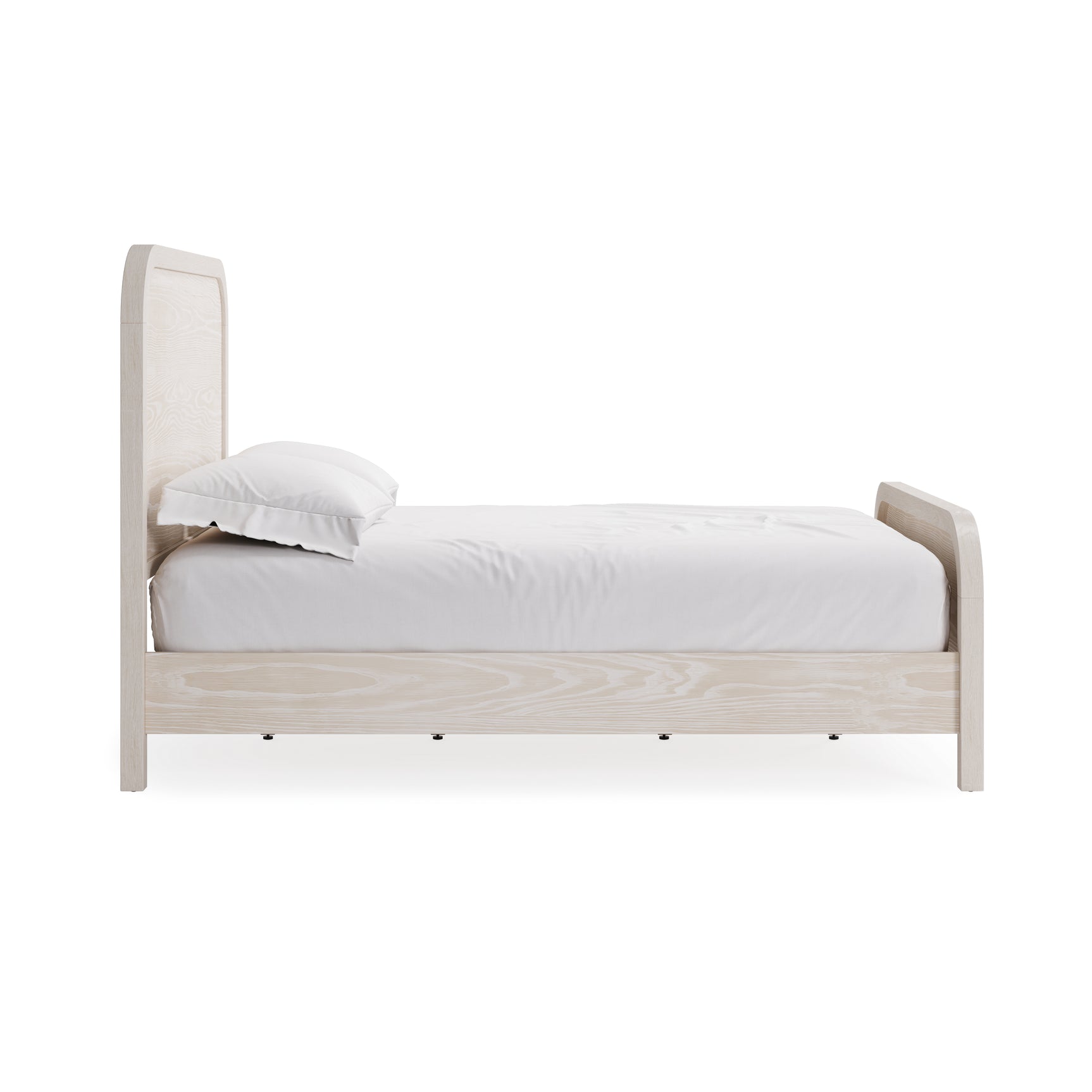 Drake Wood Full Platform Bed in Sugar - Ornate Home