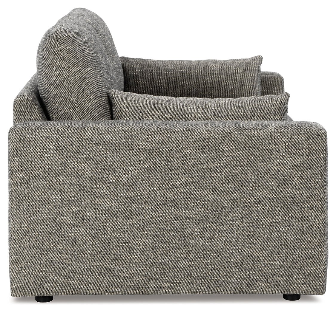 Dramatic Granite Fabric Loveseat (Online Special Price) - Ornate Home
