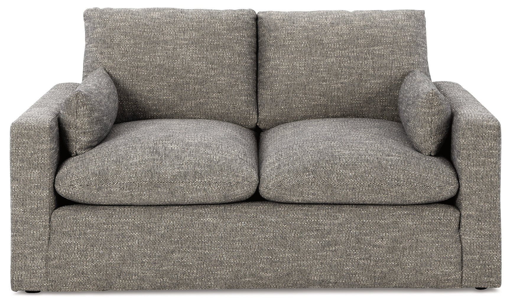 Dramatic Granite Fabric Loveseat (Online Special Price) - Ornate Home