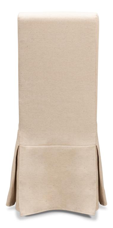 Draped Beige Side Chair (Set of 2) - Ornate Home