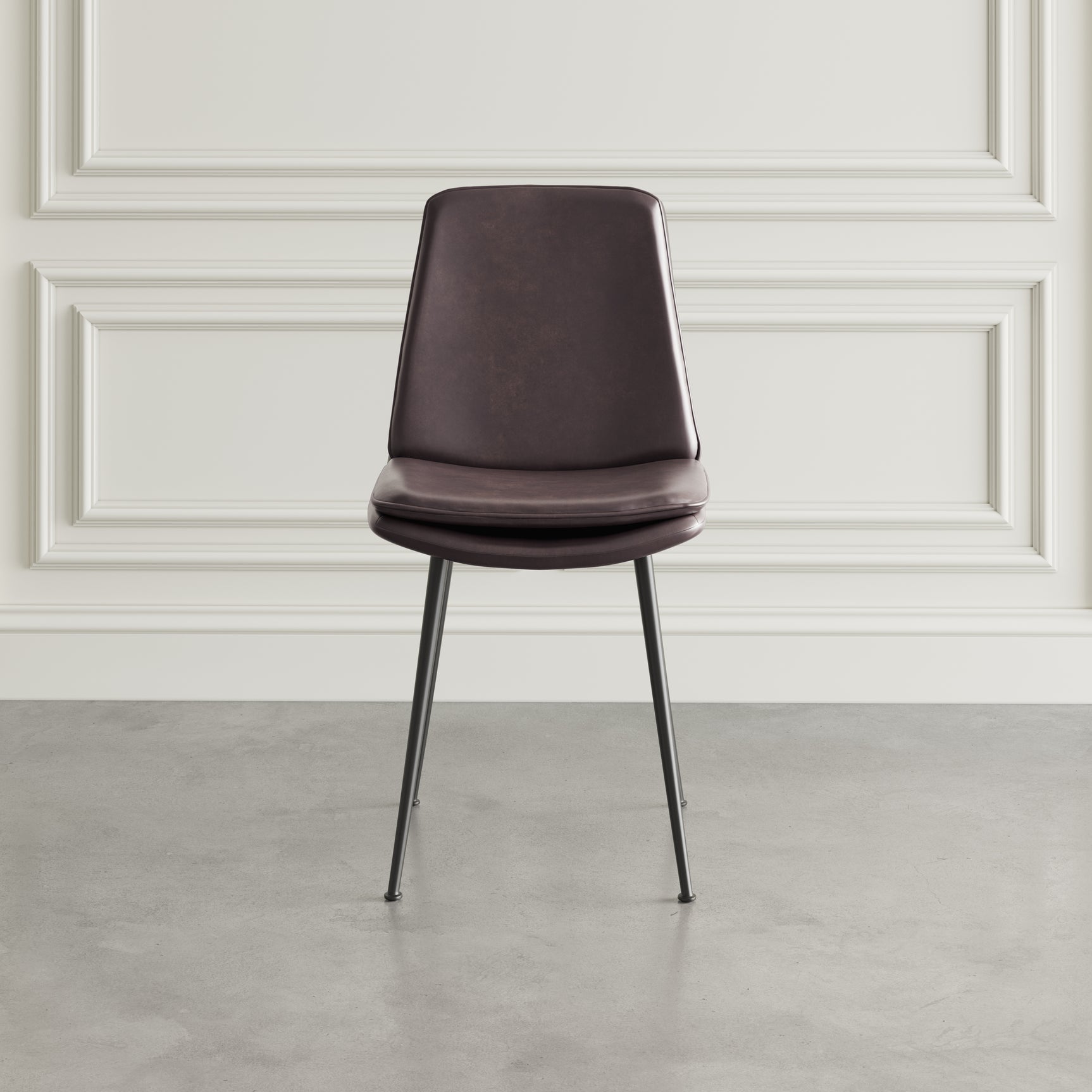 Draper Dark Brown Dining Chair (Set of 4) - Ornate Home
