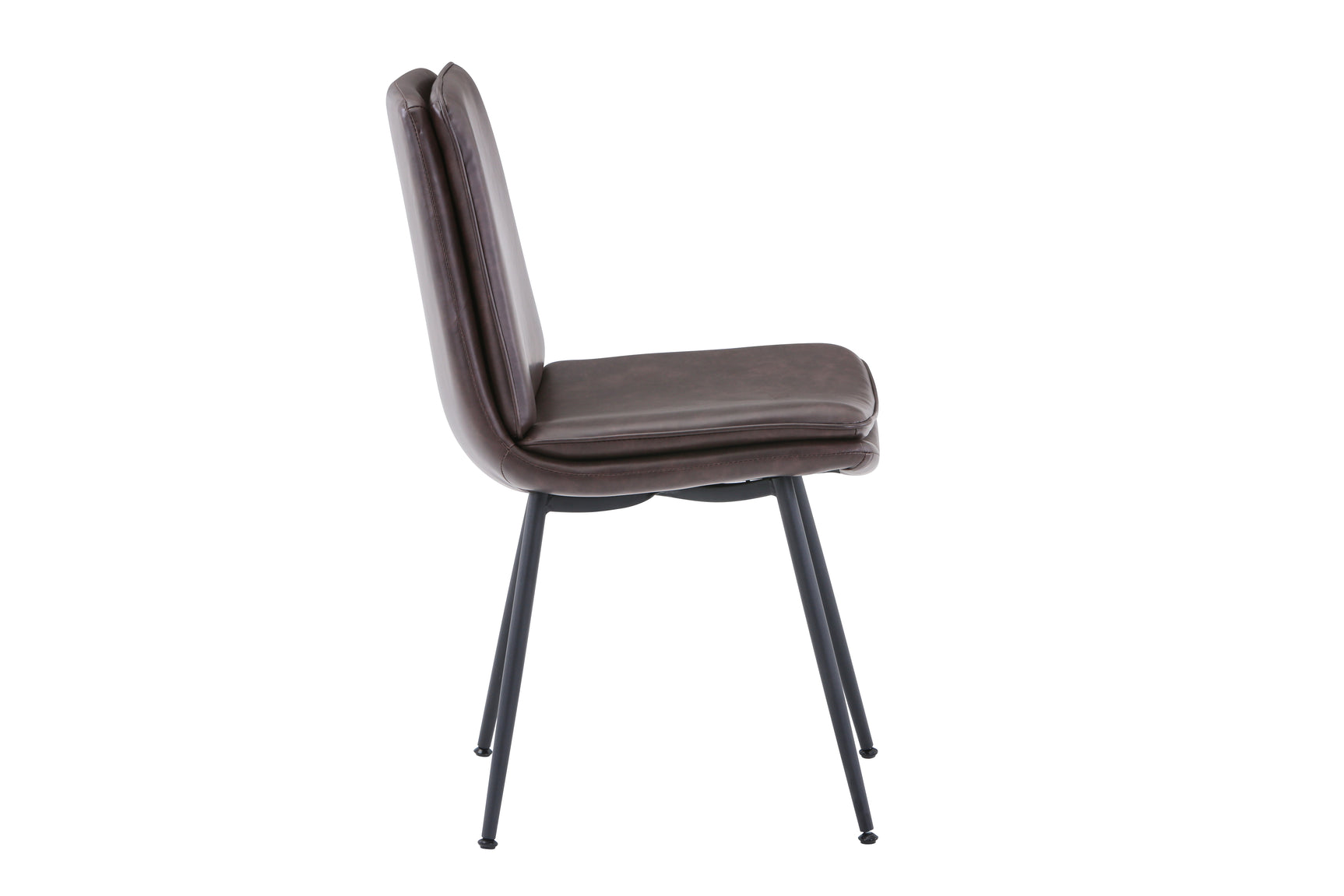 Draper Dark Brown Dining Chair (Set of 4) - Ornate Home