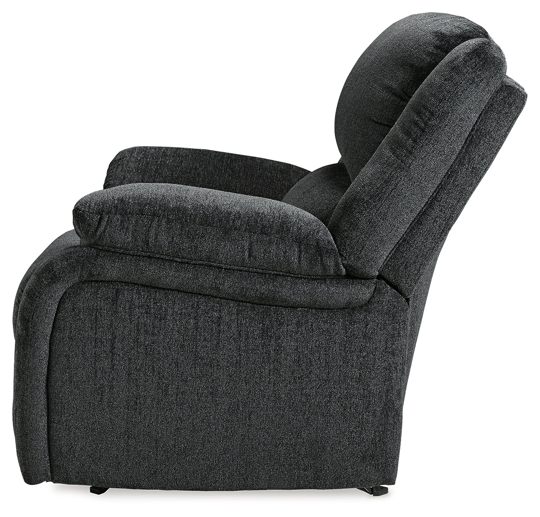 Draycoll Slate Manual Recliner (Online Special Price) - Ornate Home