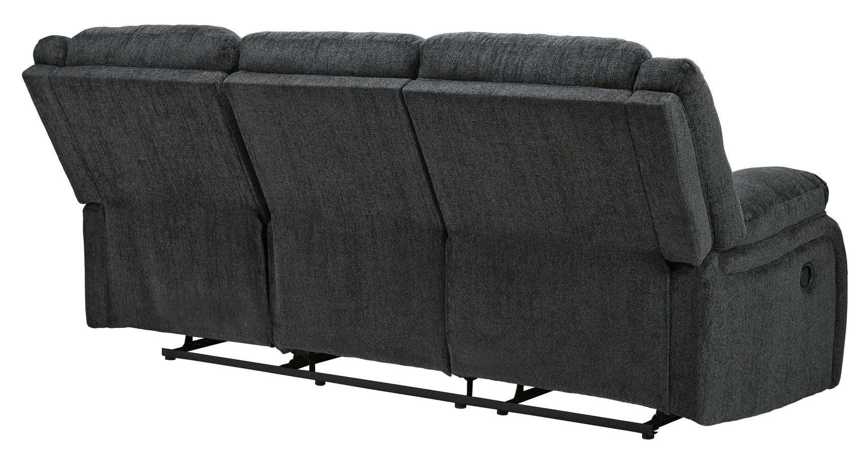 Draycoll Slate Manual Reclining Sofa (Online Special Price) - Ornate Home